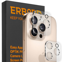 Μετριασμένο γυαλί για κάμερα για το iPhone 16 Pro / 16 Pro Max, διαφανής