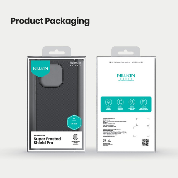 Θήκη NILLKIN Super Frosted Shield Case για Xiaomi 15T