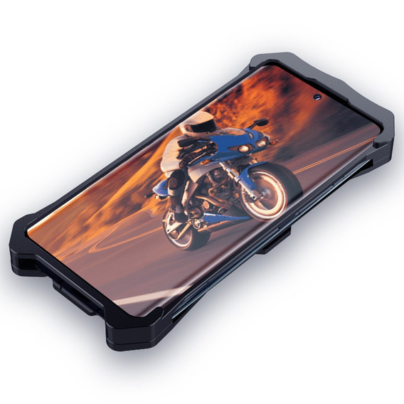 Θωρακισμένη θήκη για Honor Magic 7 Pro 5G, Aluminum Alloy, μαύρη