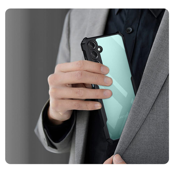 Θήκη για Samsung Galaxy S24 FE, AntiDrop Hybrid, μαύρη