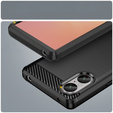 Θήκη για Sony Xperia 5 V, Carbon, μαύρη