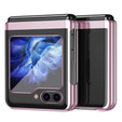 Θήκη για Samsung Galaxy Z Flip7 FE / Z Flip6, PC Case, διαφανής / ροζ