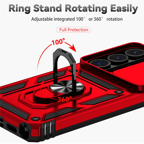 Θήκη με βάση και προστατευτικό φακού για Samsung Galaxy S26 Ultra
