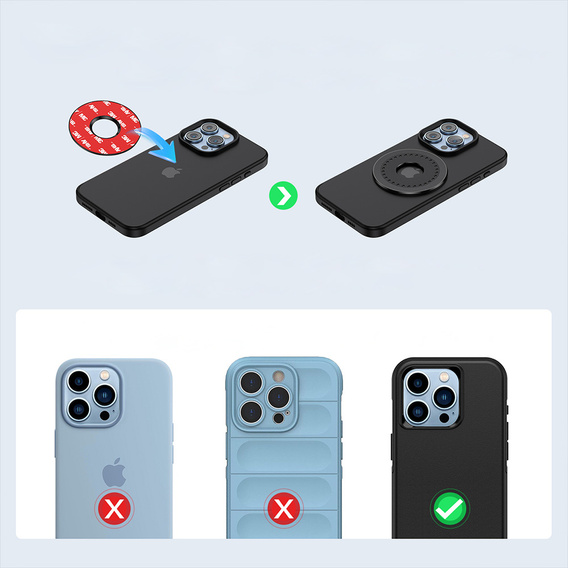 Quick Lock MagSafe mount για ποδήλατο και μοτοσικλέτα για τηλέφωνο