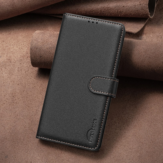 θήκη με πτερύγιο για Honor 200 Lite, BINFEN Wallet, μαύρη
