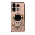 θήκη για το Xiaomi Redmi Note 13 Pro 5G, Astronaut, ροζ + μετριασμένο γυαλί 9H