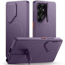Θήκη για Samsung Galaxy S25 Ultra, Suritch Shockproof, για MagSafe, μωβ
