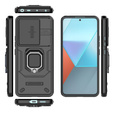Θήκη για Xiaomi Redmi Note 13 Pro 5G, KickStand Camera Lens, μαύρη
