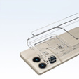 Θήκη για Motorola Edge 50 Ultra, Fusion Hybrid, διαφανής