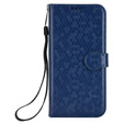θήκη πτερύγιο για OnePlus Nord 5, Wallet Rhombus, μπλε