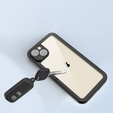 Αδιάβροχη θήκη IP68 για iPhone 15 Plus, Redpepper, μαύρη
