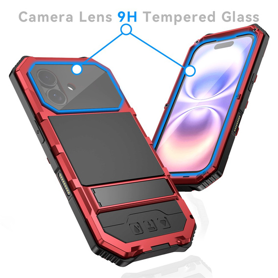 Θήκη R-JUST με βάση στήριξης για iPhone 17