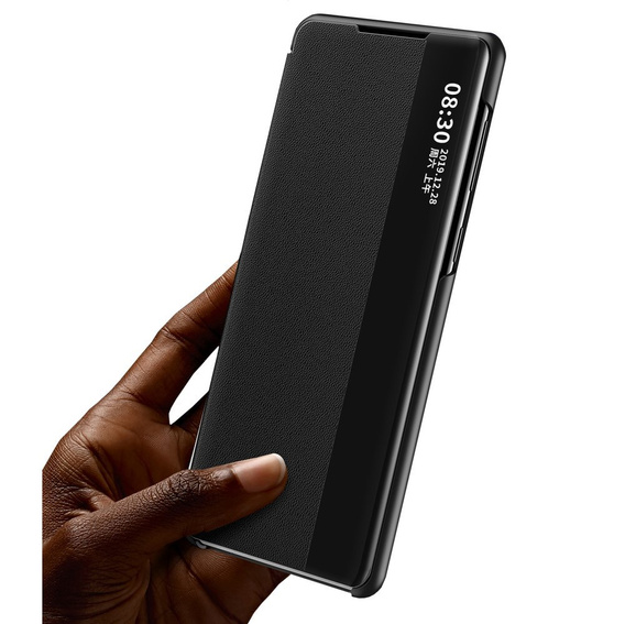 Η αναδιπλούμενη θήκη για το Samsung Galaxy S20 FE, Side View, μαύρη