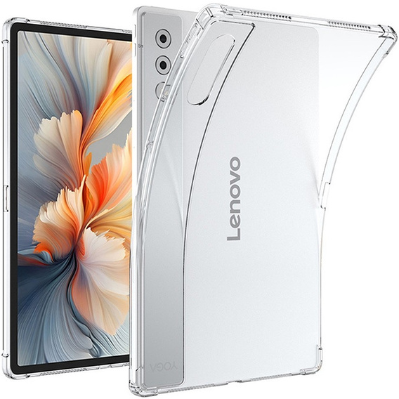 Θήκη για Lenovo Yoga Tab Plus, σιλικόνη, διαφανής