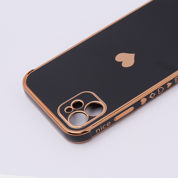 Θήκη για Apple iPhone 11, Electro heart, μαύρη