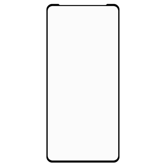 Μετριασμένο γυαλί 3D για HTC Desire 22 Pro 5G, μαύρη