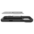 Θήκη Spigen Enzo Aramid MagSafe για iPhone 17 Pro, μαύρο ανθρακί