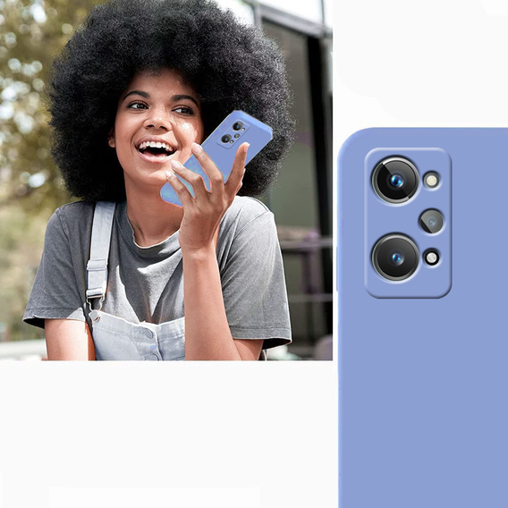 Θήκη για Realme GT 2 5G / GT Neo 2 / GT Neo 3T, Silicone Lite, λεβάντας