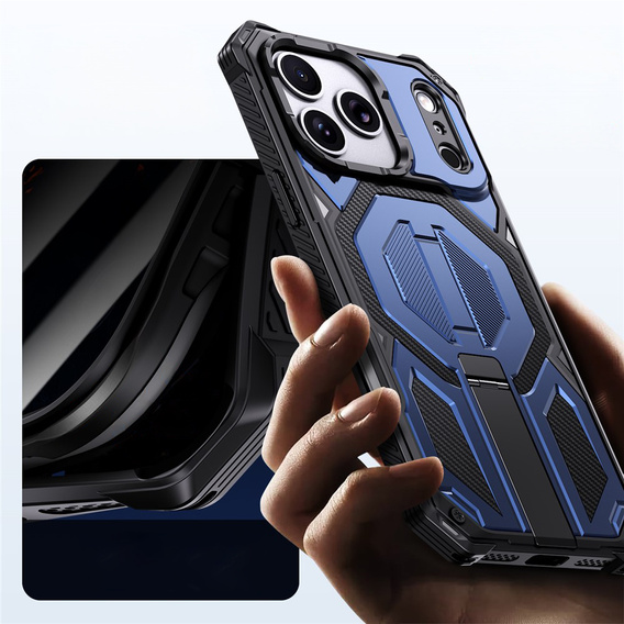 Προστατευτική θήκη με βάση συμβατή με MagSafe για iPhone 17 Pro Max