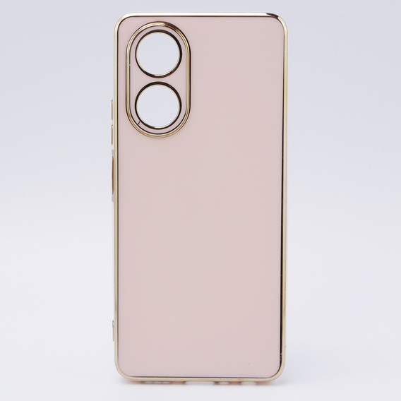 Θήκη για Oppo A58 4G, Glamour CamShield, ροζ rose gold