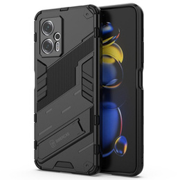 Θήκη για Xiaomi Poco X4 GT 5G, Military kickstand, μαύρη