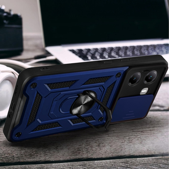 Θήκη για Xiaomi Poco X7 Pro 5G, CamShield Slide, μπλε