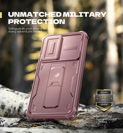 Θήκη Dexnor Full Body (Two Frames) για Samsung Galaxy S25 FE