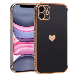 Θήκη για Apple iPhone 11, Electro heart, μαύρη
