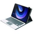 Θήκη + πληκτρολόγιο Xiaomi Pad 6 / 6 Pro, Touchpad, πράσινη