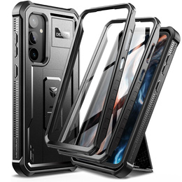 Θωρακισμένη θήκη για Samsung Galaxy S23 FE, Dexnor Full Body (Two Frames), μαύρη