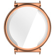 Θήκη 2σε1 με προστατευτικό οθόνης για Huawei Watch GT 5 Pro 42mm, ροζ rose gold 