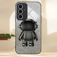 Θήκη για το Samsung Galaxy A55 5G, Glitter Astronaut, μαύρη