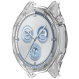Θήκη 2σε1 με προστατευτικό οθόνης για Huawei Watch GT 5 46mm, διαφανής