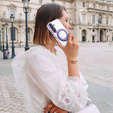 Μαγνητική θήκη για Samsung Galaxy A36 5G, για MagSafe, μωβ