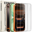 Γυαλί ERBORD 9H Hard Glass για iPhone 17 Pro / 17 / 16 Pro – σετ 2 τεμαχίων
