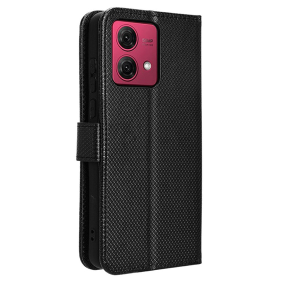Αναδιπλούμενη θήκη για Motorola Moto G84 5G, Smart Magnet, μαύρο