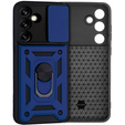 Θήκη για Samsung Galaxy S24 FE, CamShield Slide, μπλε