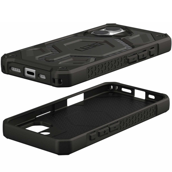 Urban Armor Gear Θήκη για iPhone 15 Plus, Monarch Pro Kevlar MagSafe, μαύρη