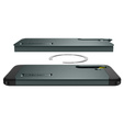 θήκη Spigen για Samsung Galaxy S25+ Plus, Tough Armor Mag Mag MagSafe, πράσινη + μετριασμένο γυαλί 9H