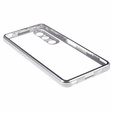 θήκη για το Sony Xperia 1 V, Magnetic Dual Glass, ασημένια