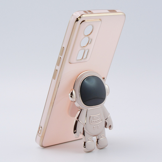 Θήκη για Xiaomi Poco F5 Pro, Astronaut, ροζ