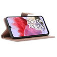 Θήκη με πτερύγιο για Samsung Galaxy M34 5G, Butterfly, ροζ rose gold