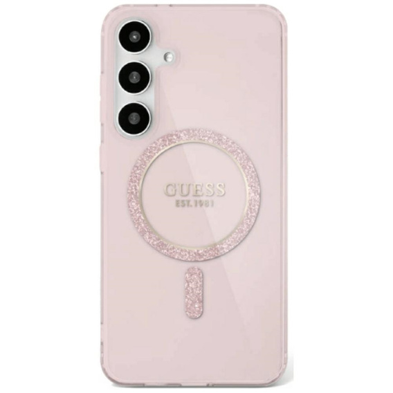 Θήκη GUESS IML Glitter Circle για Samsung Galaxy S25