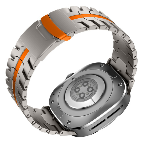 Βραχιόλι για Samsung Galaxy Watch 4/5/6 40/42/43/44/45/46/47mm, černý