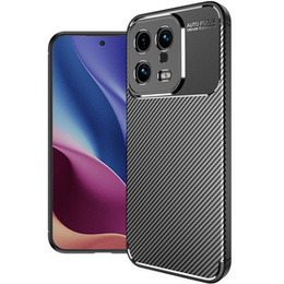Θήκη για Xiaomi 13, Carbon Gel, μαύρη