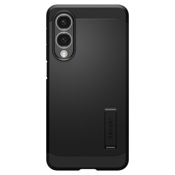 θήκη Spigen για Samsung Galaxy S25 Edge, Tough Armor Mag Mag MagSafe, μαύρη + μετριασμένο γυαλί 9H