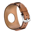 Δερμάτινο λουράκι για Apple Watch 1/2/3/4/5/6/7/8/SE/Ultra 42/44/45/49mm, καφέ