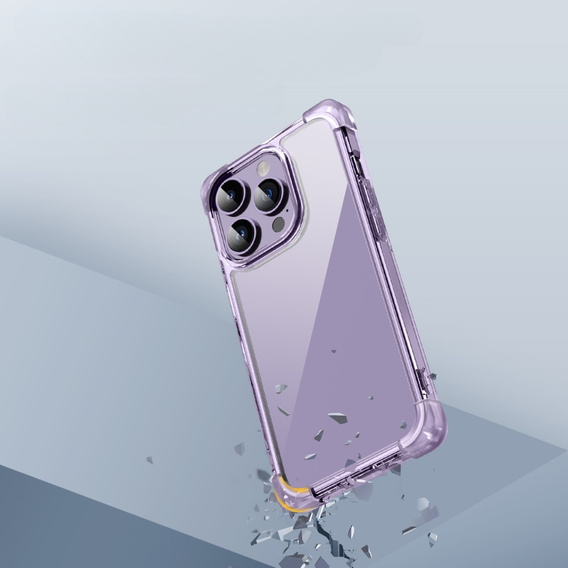 Θήκη για iPhone 14 Pro, ERBORD CornerShield, μωβ