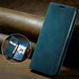 Θήκη για Samsung Galaxy A55, ERBORD Vintage, μπλε + Γυαλί για την οθόνη
