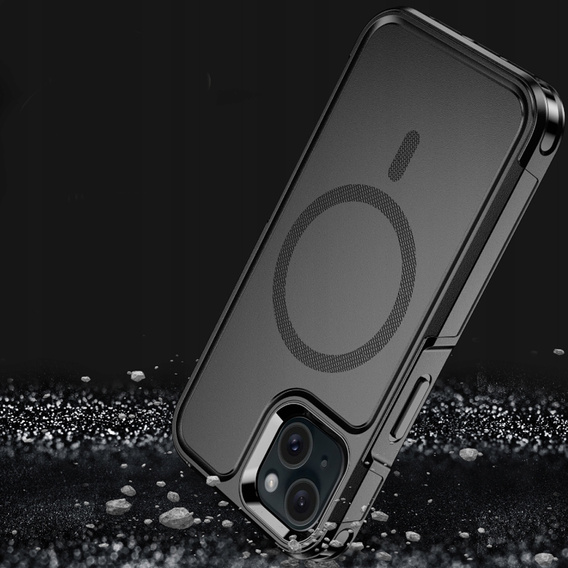 Θήκη για iPhone 15 Plus, MagForce MagSafe, μαύρη